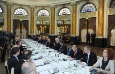 Президенты Азербайджана и Хорватии встретились с бизнесменами (ФОТО)